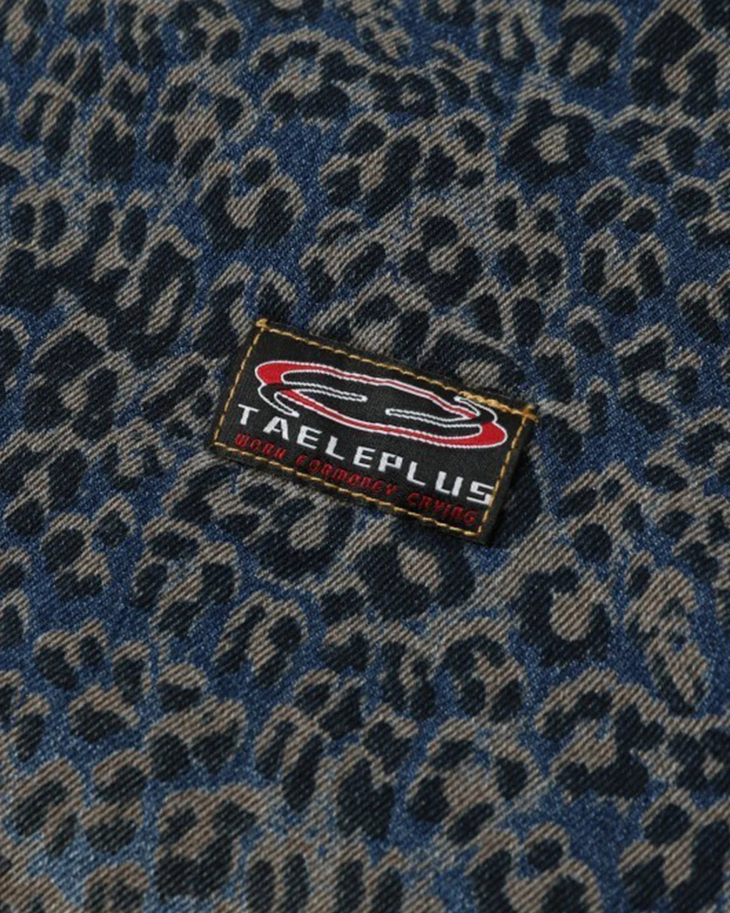 Faux Fur Washed Leopard Padded Coat | Inflation Streetwear