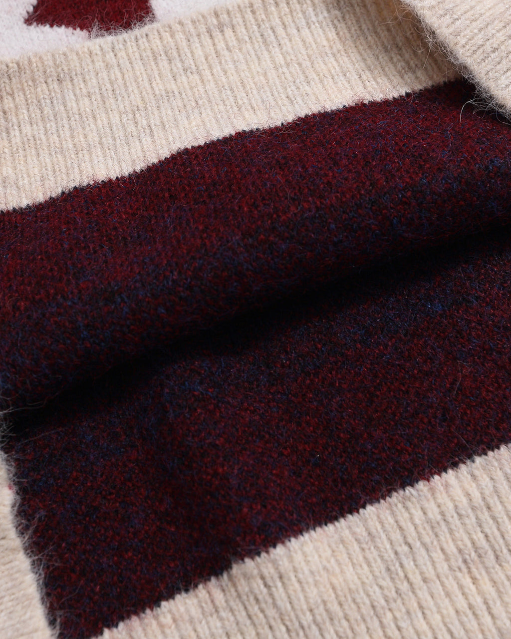 Colorblock Striped Jacquard Sweater | Inflation Streetwear