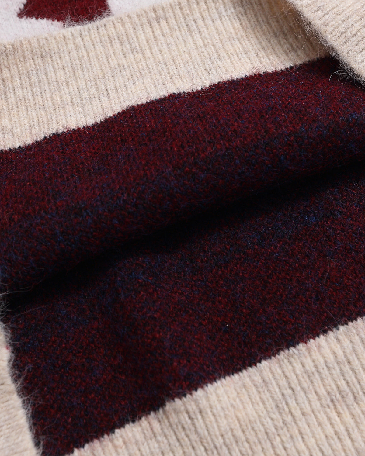 Colorblock Striped Jacquard Sweater | Inflation Streetwear