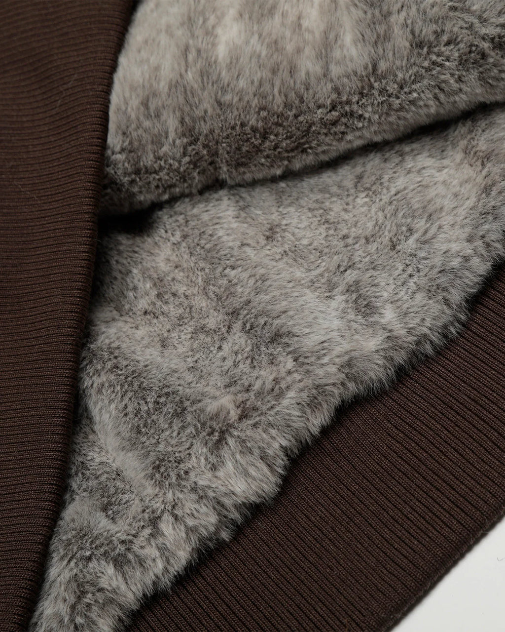 Retro Reversible Faux Fur Jacket | INFLATION Streetwear