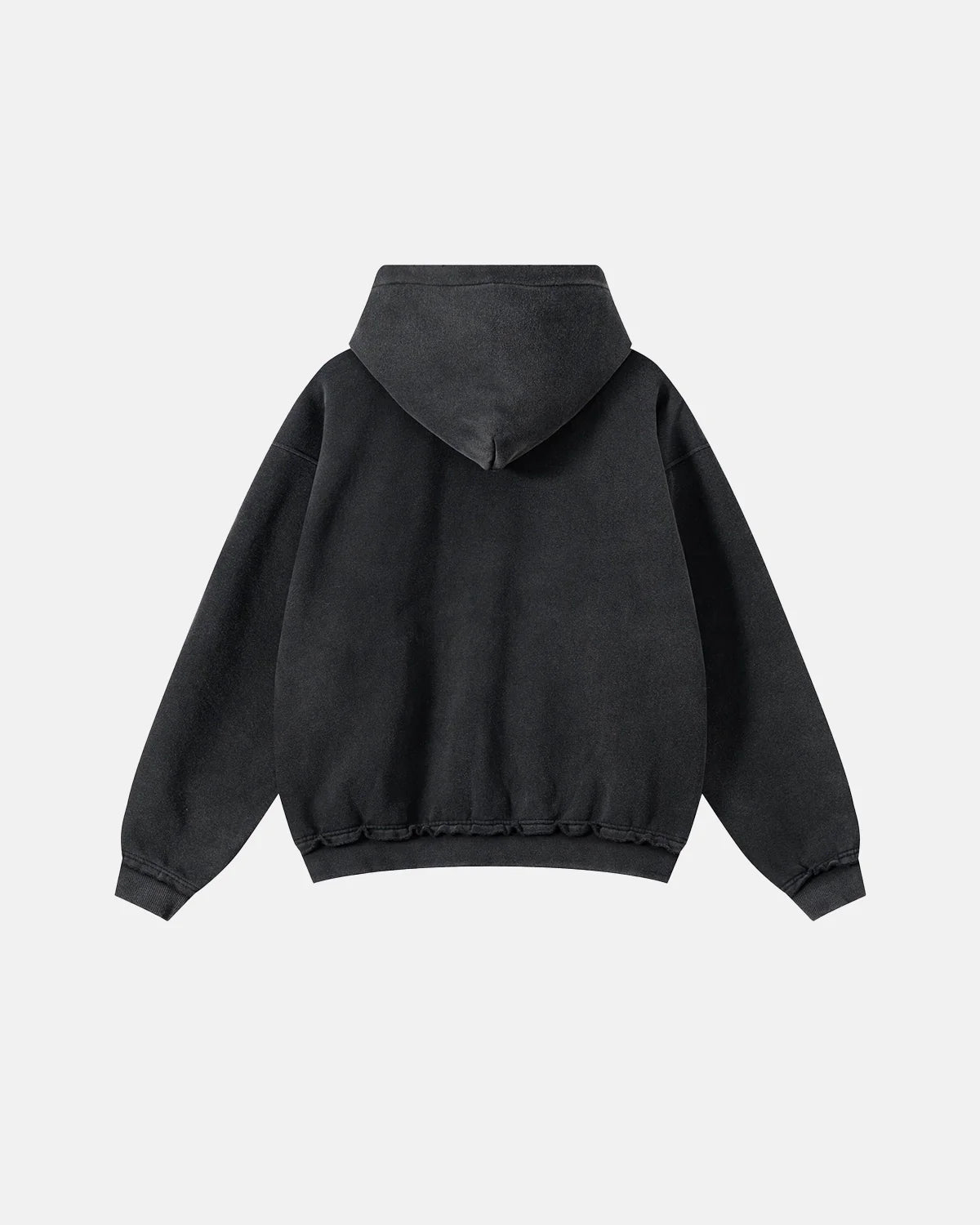 Graphic Ripped Washed Zip Up Hoodies | Inflation Streetwear