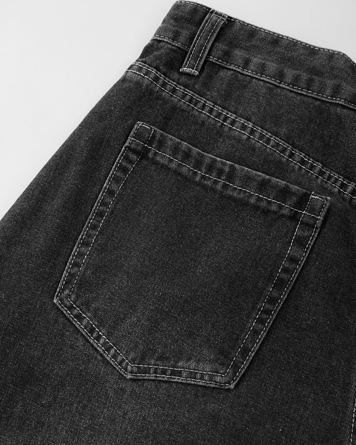 Front Striped Rhinestone Barrel Jeans | Inflation Streetwear