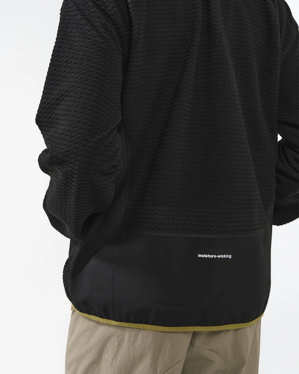 Wavy Fleece Zip-Up Jacket | INFLATION Streetwear