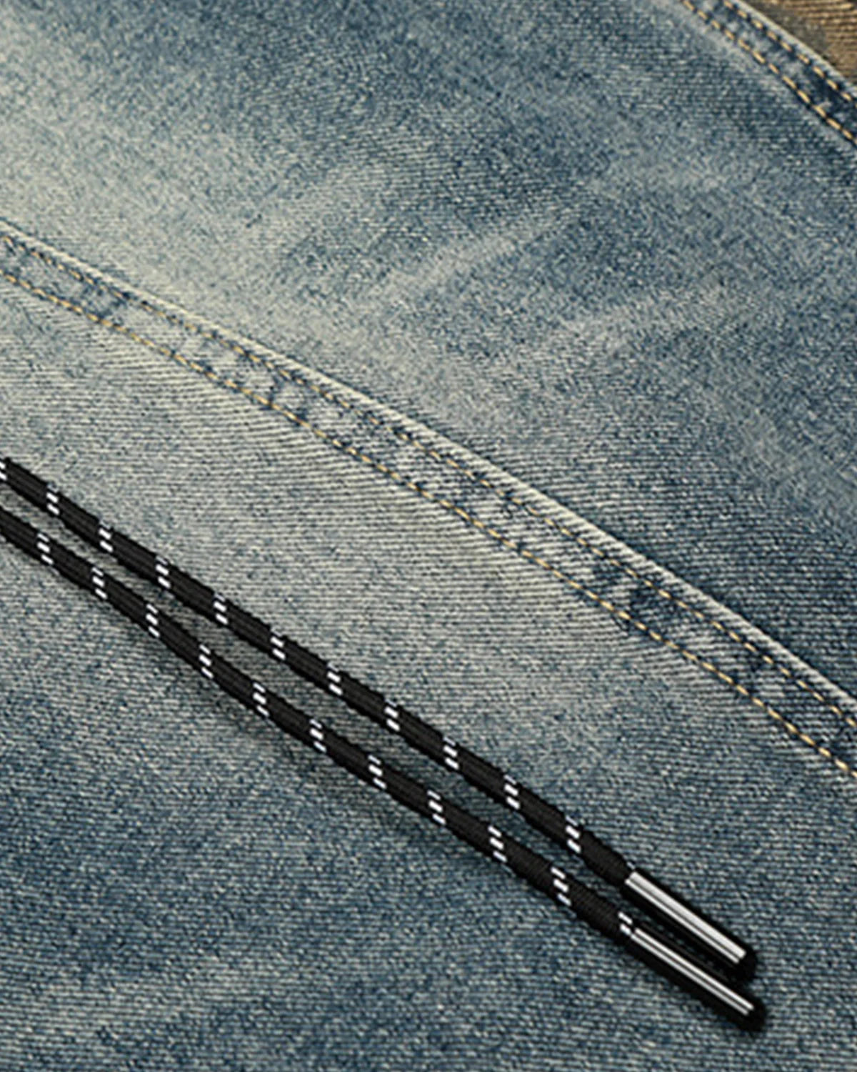 Leopard Patchwork Wide Leg Denim Jeans | Inflation Streetwear