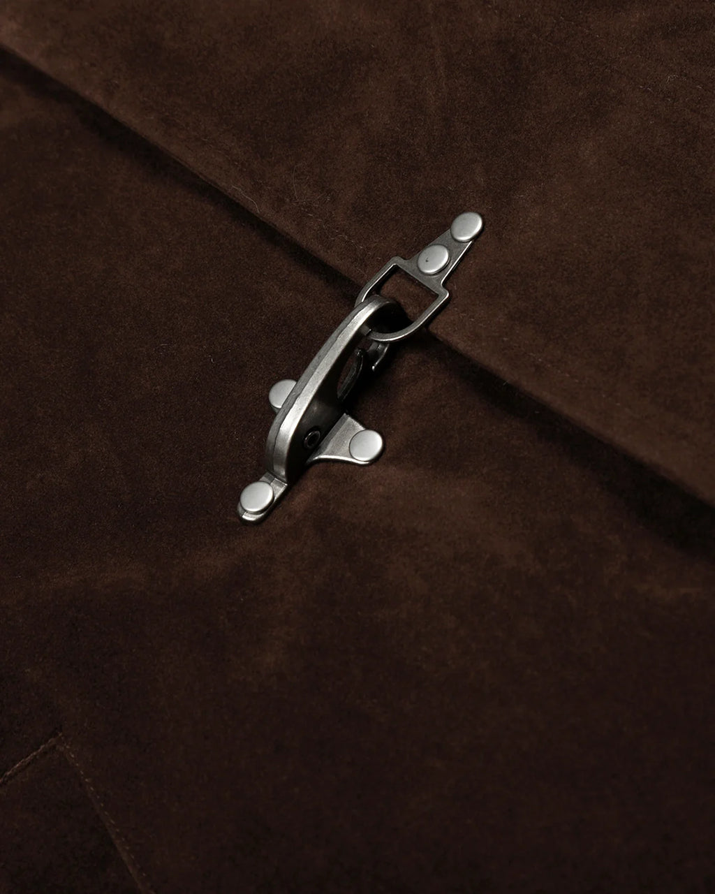 Suede Fireman Clasp Cotton Padded Jacket | Inflation Streetwear