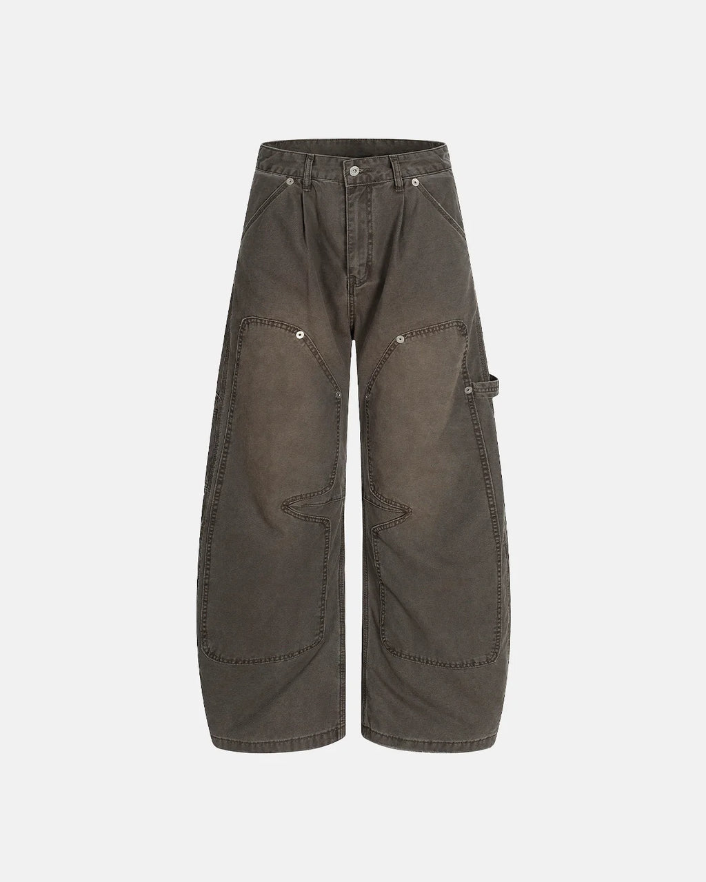 Retro Distressed Cargo Baggy Pants | Inflation Streetwear