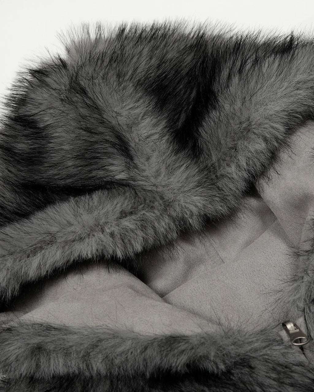 Reversible Faux Fur Hooded Jacket |  Inflation Streetwear