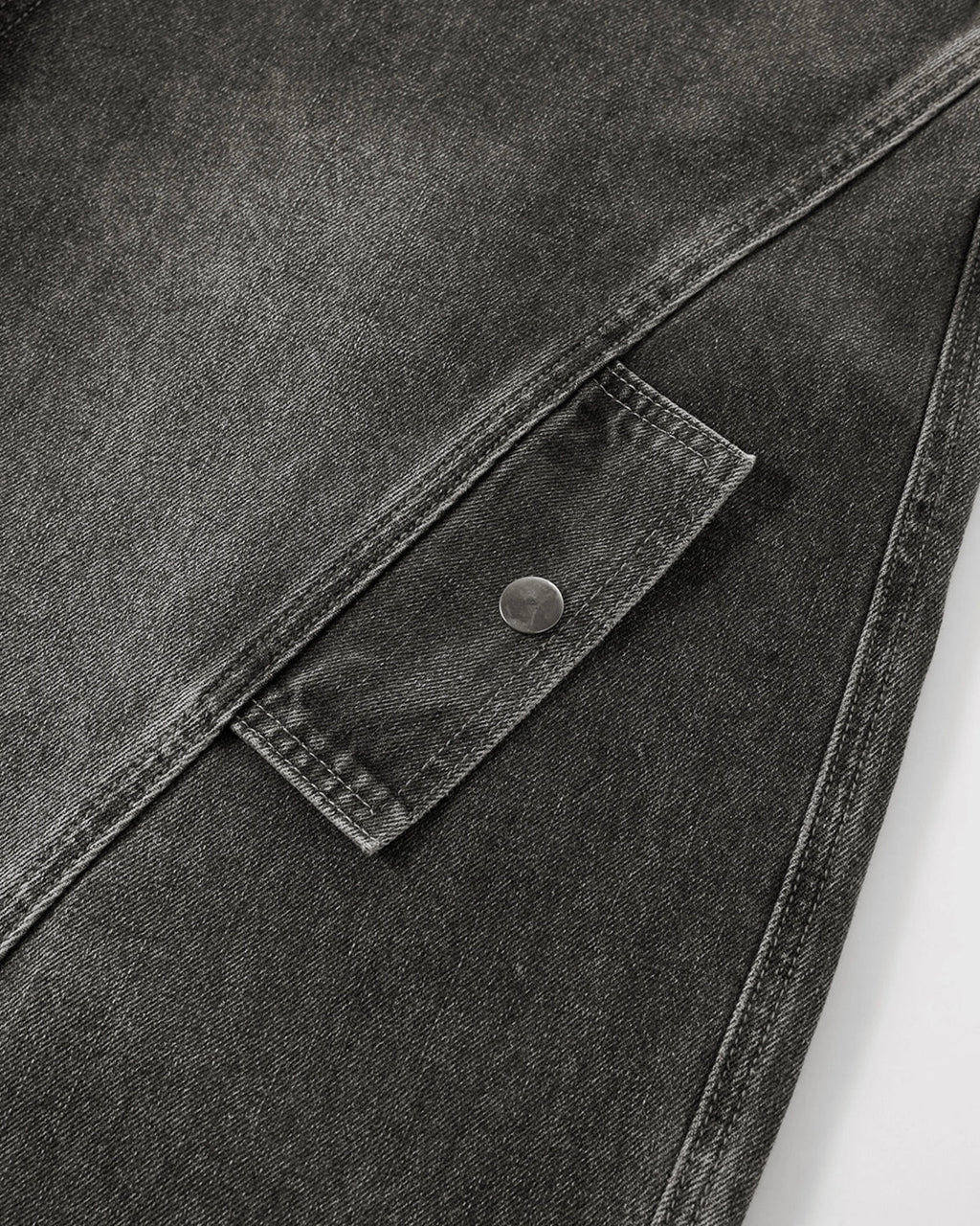 Distressed Washed Cargo Barrel Jeans | Streetwear