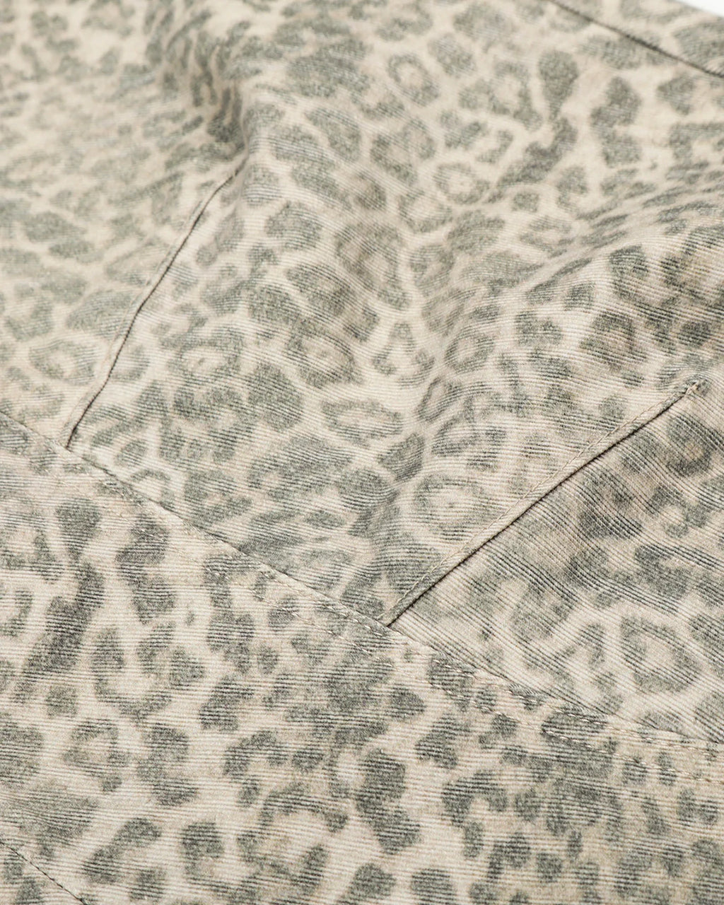 Chill Leopard Pattern Barrel Pants | Inflation Streetwear