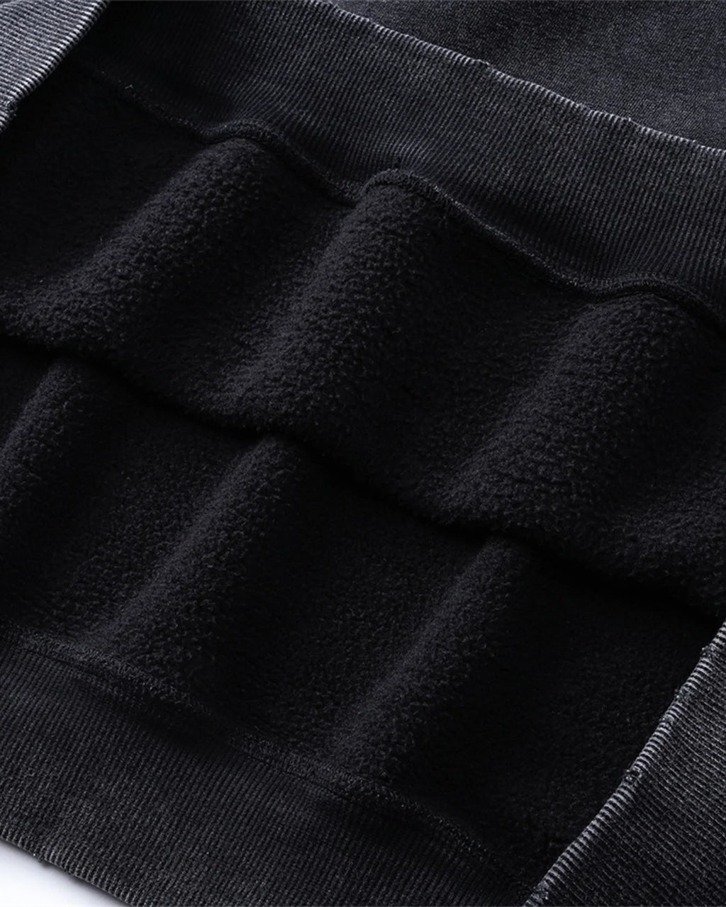 Acid Wash Fleece Cropped Hoodies | Inflation Streetwear