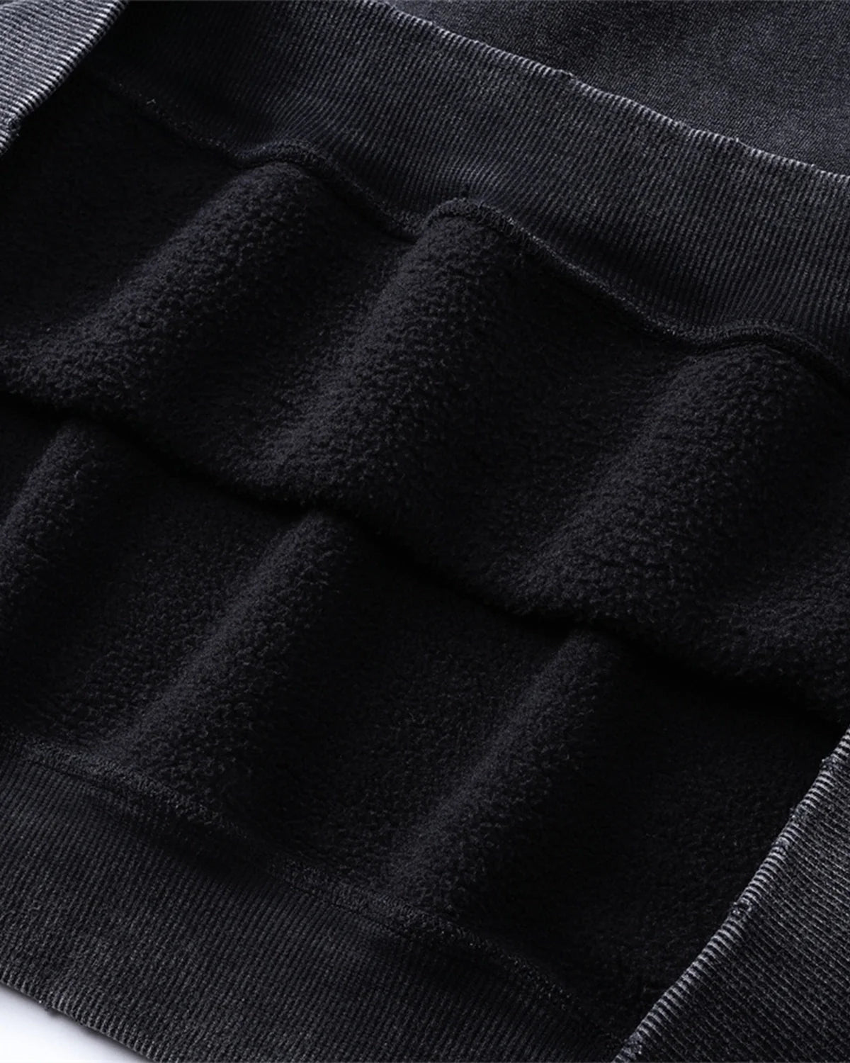 Acid Wash Fleece Cropped Hoodies | Inflation Streetwear