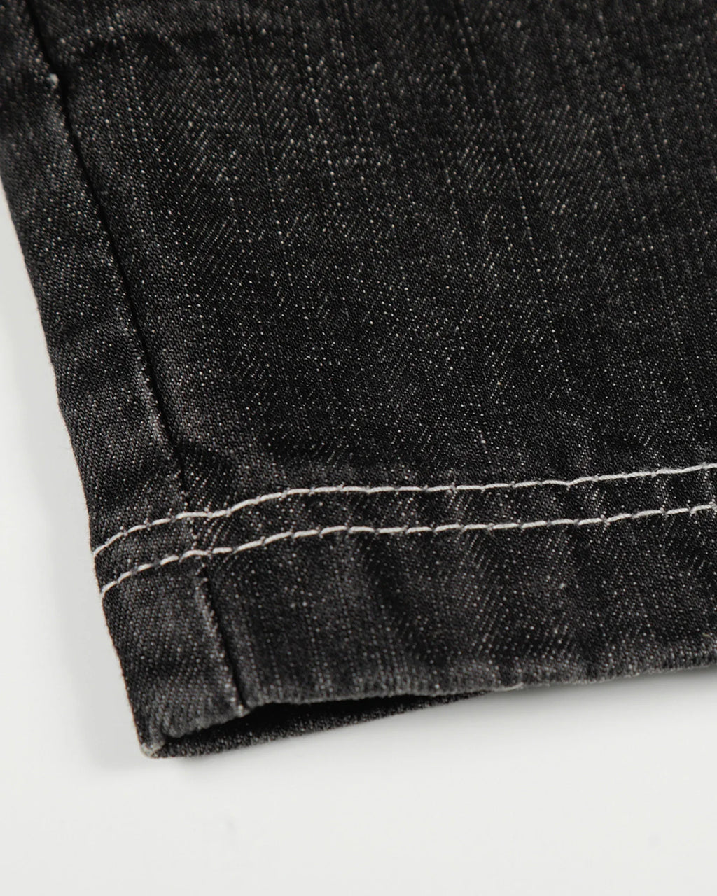 Stand Collar Raw Clasp Denim Jacket | Inflation Streetwear