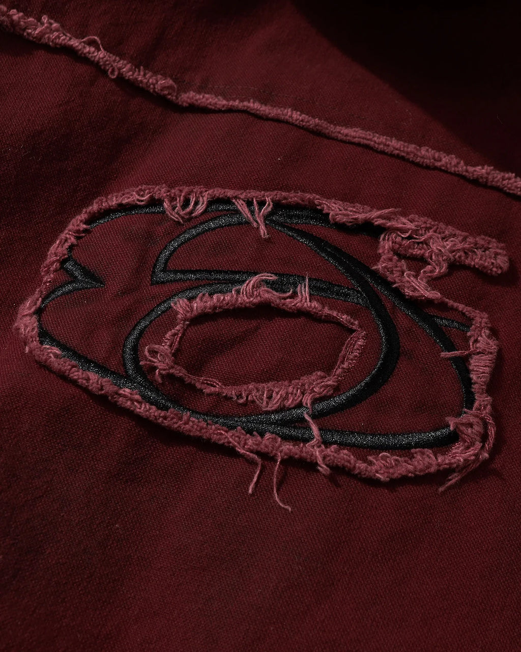 Retro Frayed Hodded Padded Jacket | Inflation Streetwear