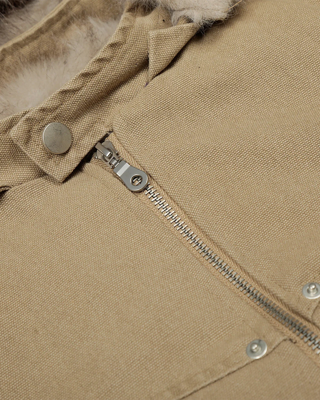 Detachable Hooded Faux Fur Padded Jacket | Inflation Streetwear