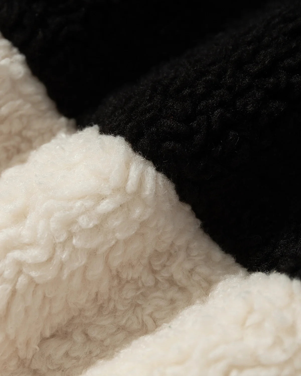 Retro Color Block Sherpa Jacket | Inflation Streetwear