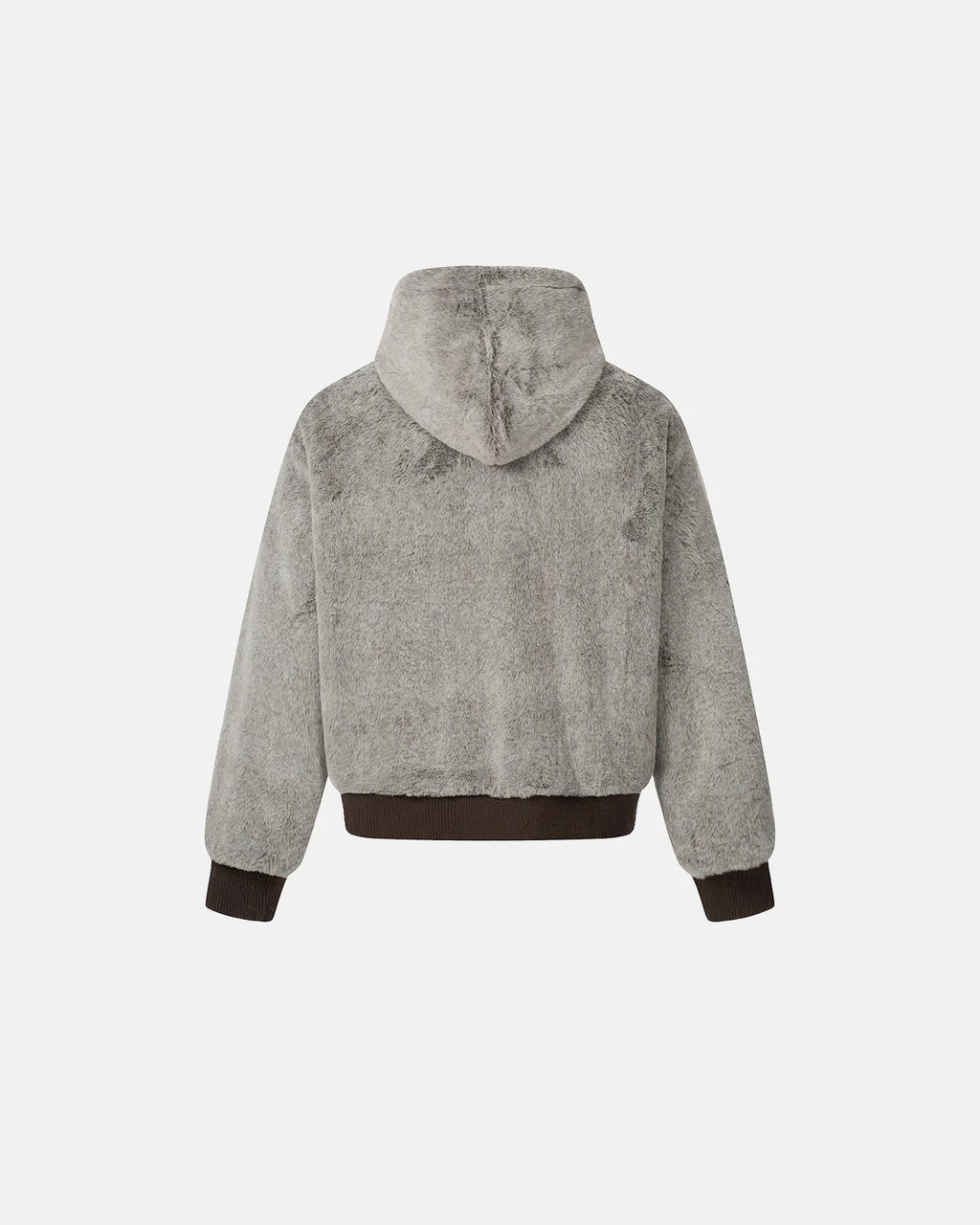 Retro Reversible Faux Fur Jacket | INFLATION Streetwear