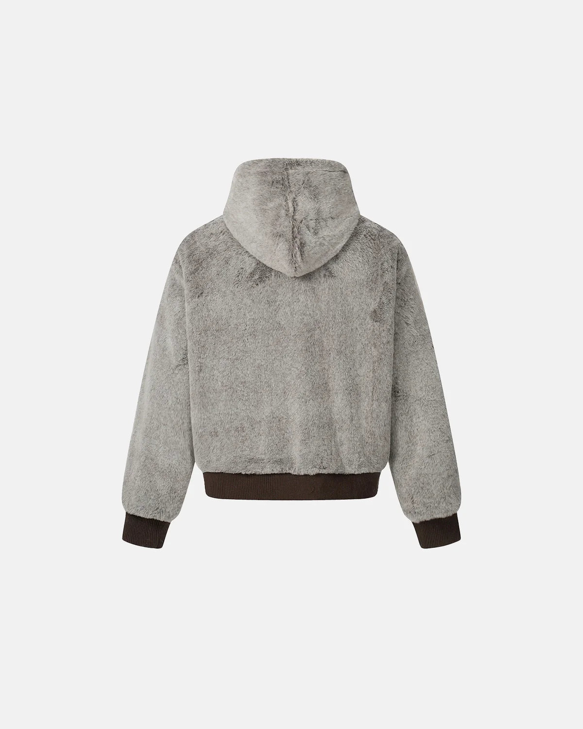 Retro Reversible Faux Fur Jacket | INFLATION Streetwear