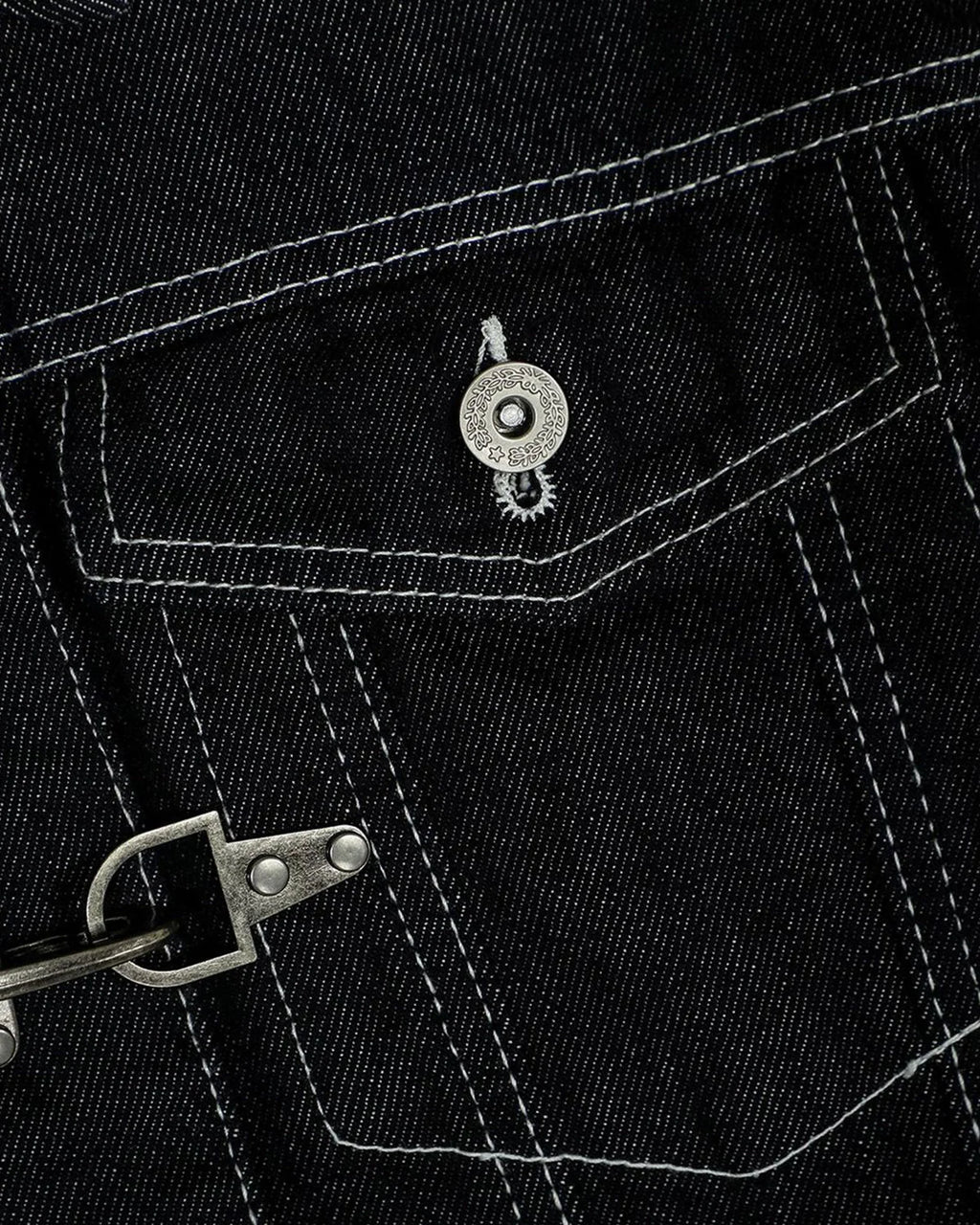 Raw Clasp Denim Jacket | Inflation Streetwear