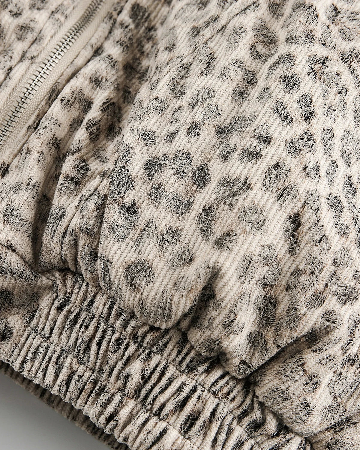 Leopard Faux Fur Lined Bomber Jacket | Inflation Streetwear