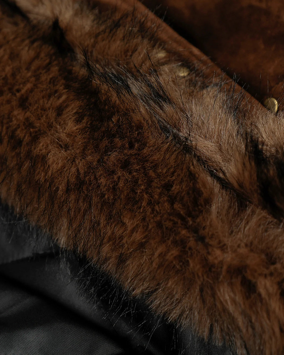 Faux Fur Lined Clasp Bomber Jacket | Inflation Streetwear