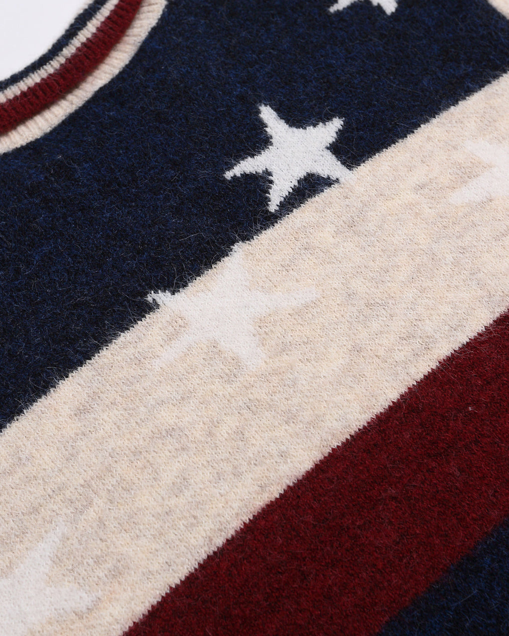 Colorblock Striped Jacquard Sweater | Inflation Streetwear