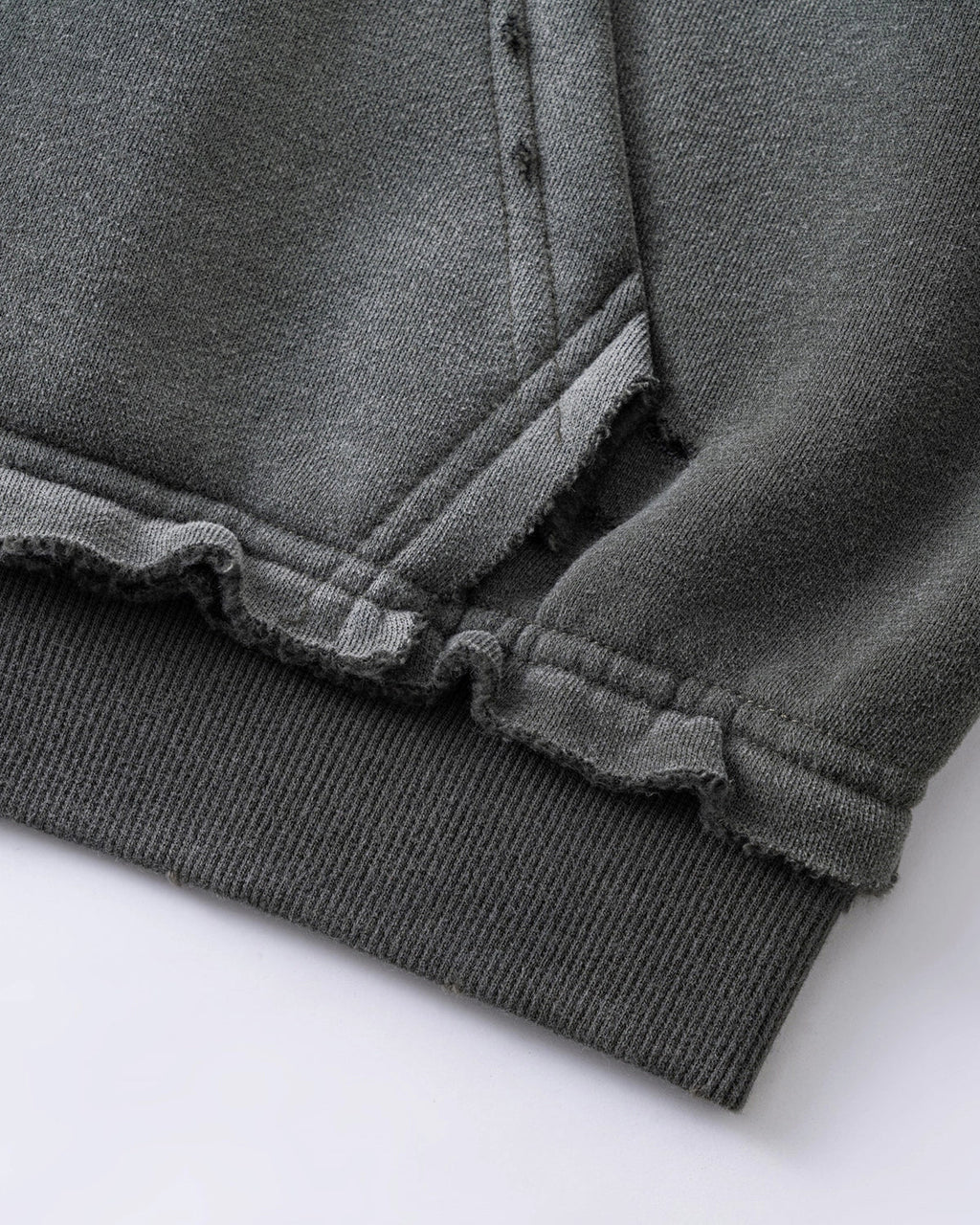 Graphic Ripped Washed Zip Up Hoodies | Inflation Streetwear