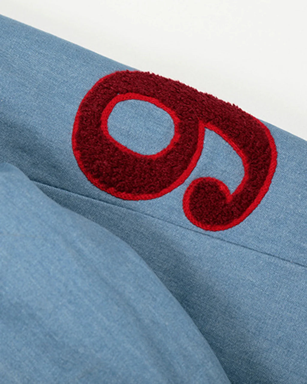 Appliqué Embroidery Faux Fur Padded Jacket | Inflation Streetwear