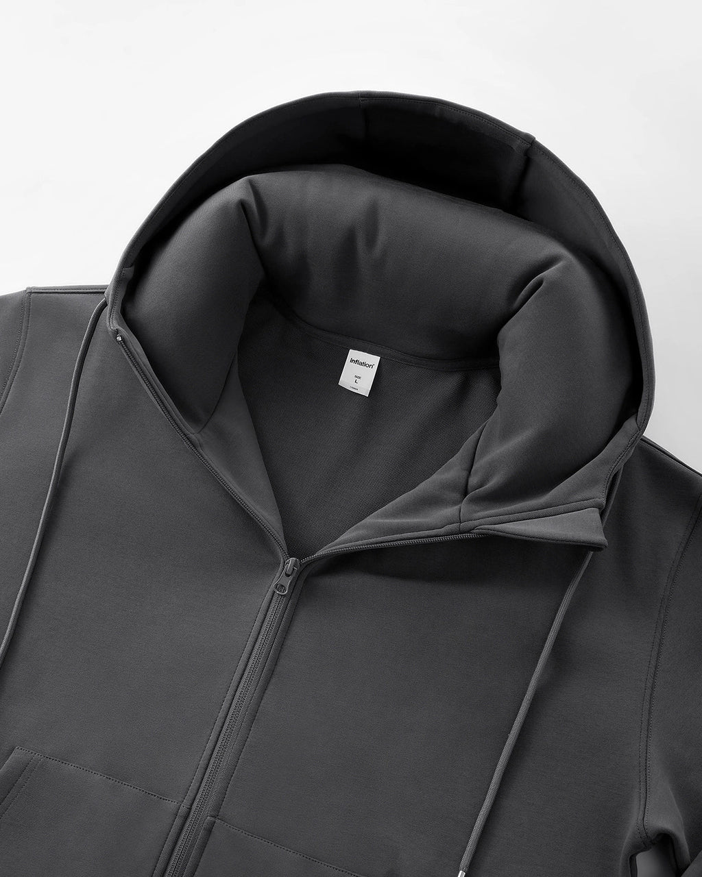 2-in-1 Travel Hoodie with Inflatable Neck Pillow | Inflation Streetwear