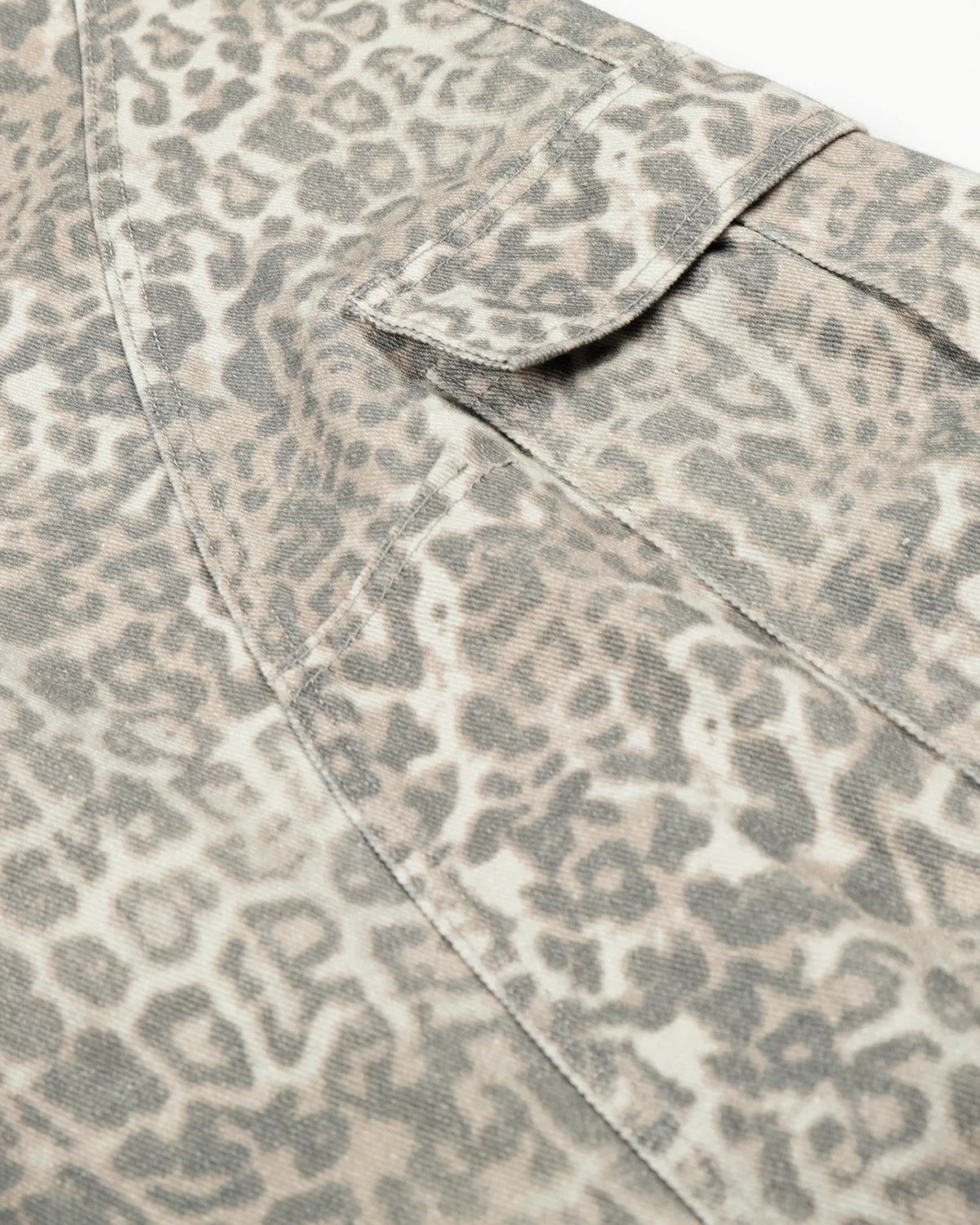 Leopard Pattern Cargo Barrel Pants | INFLATION Streetwear