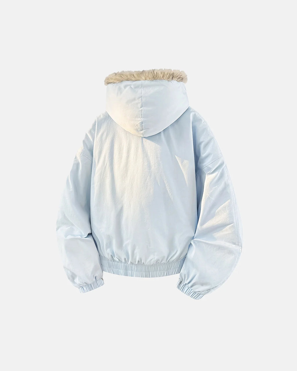 Faux Fur Lined Padded Bomber Jacket | Inflation Streetwear