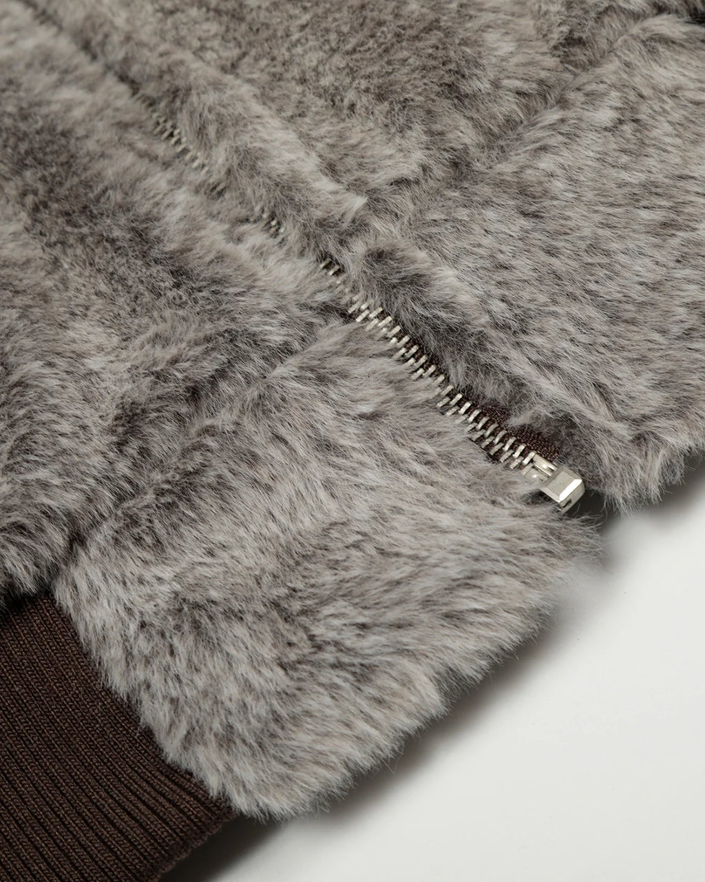 Retro Reversible Faux Fur Jacket | INFLATION Streetwear