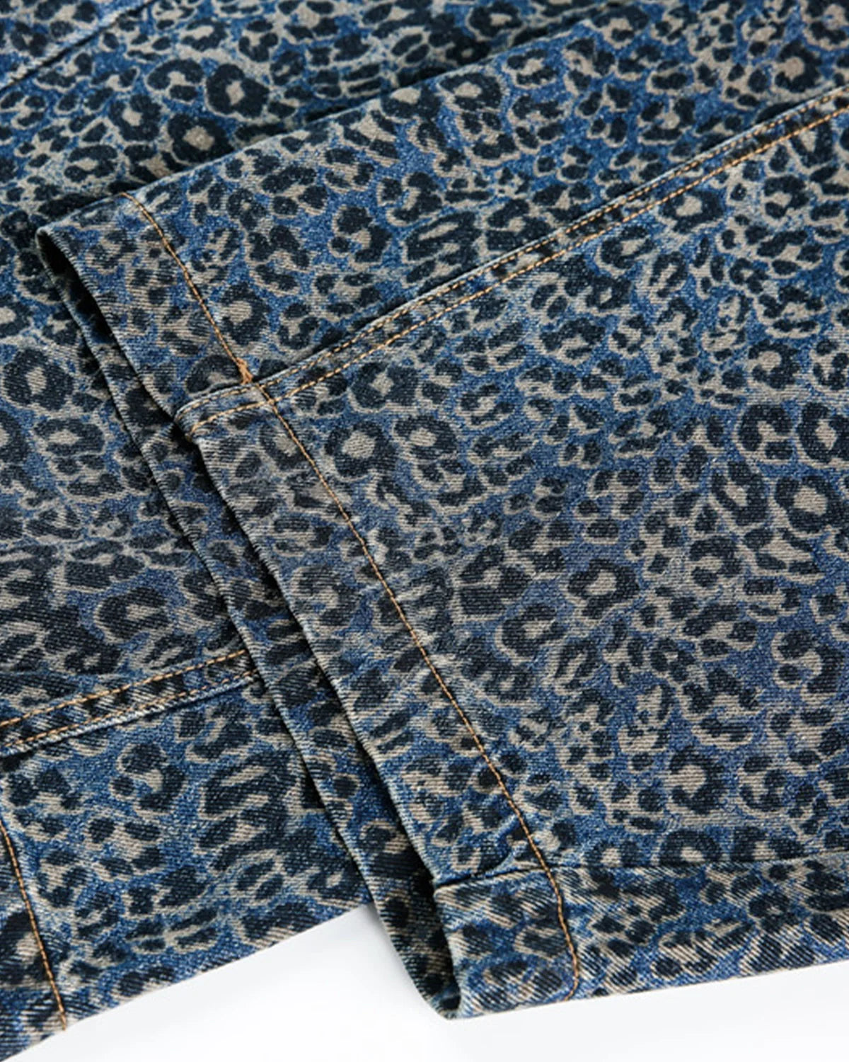 Vintage Leopard Print Barrel Jeans | Inflation Streetwear