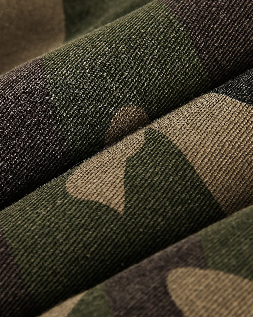 Camo Faux Fur Lined Bomber Jacket | Inflation Streetwear