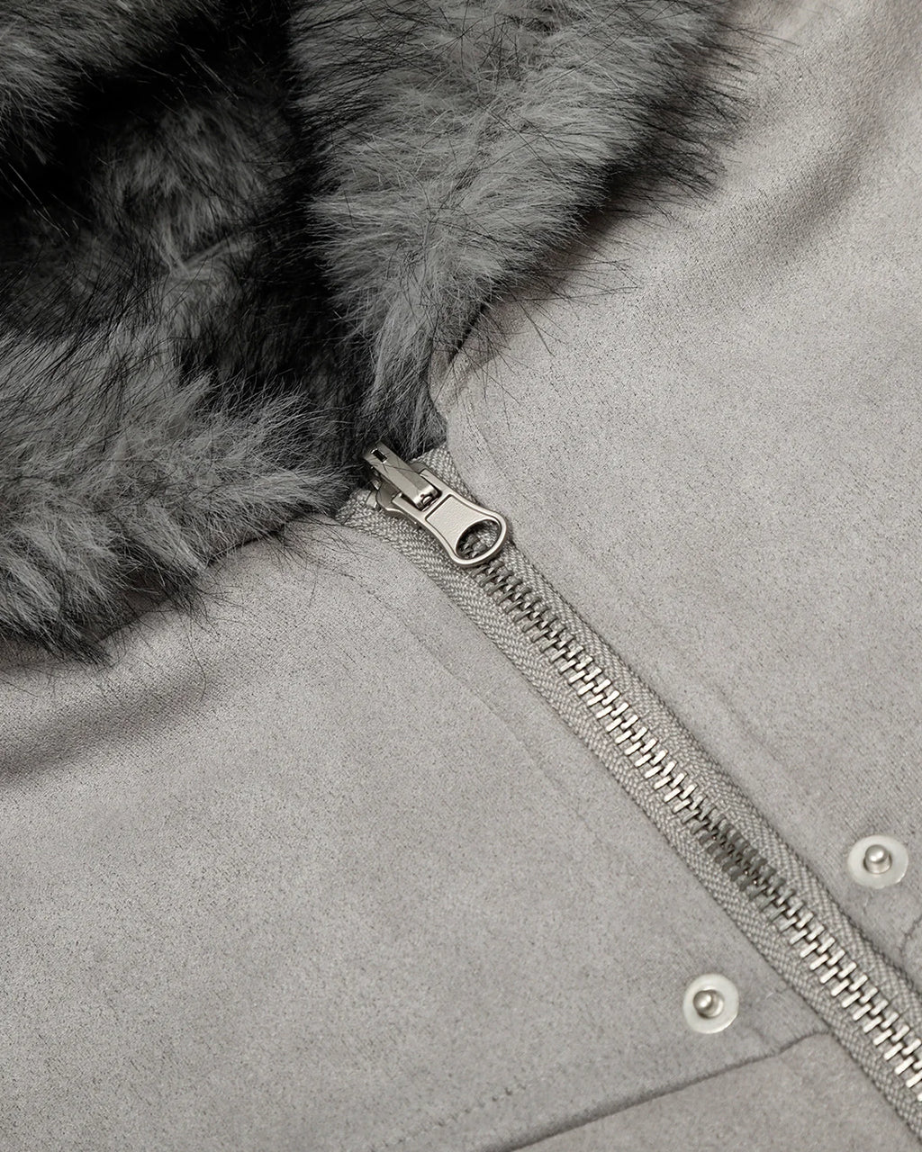 Reversible Faux Fur Hooded Jacket |  Inflation Streetwear