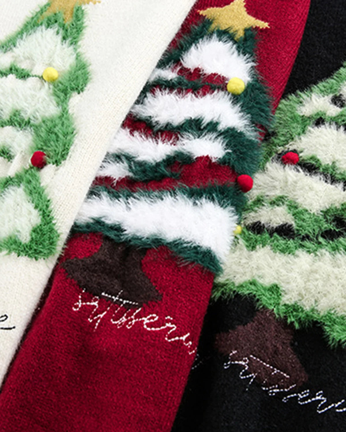 Christmas Tree Oversized Sweaters | Inflation Streetwear