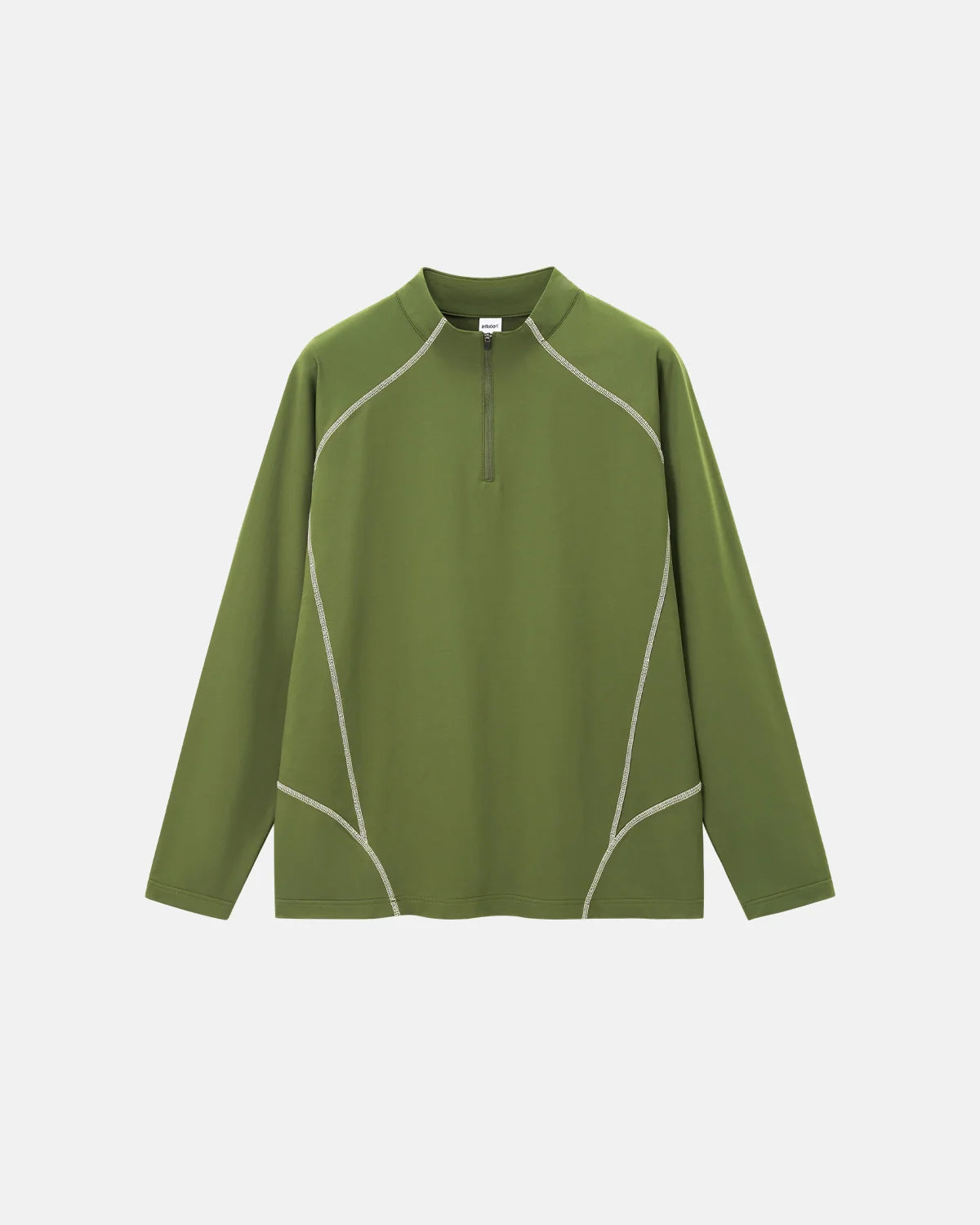 Quick-Dry Quarter Zip Up Long Sleeve Tee | INFLATION Streetwear