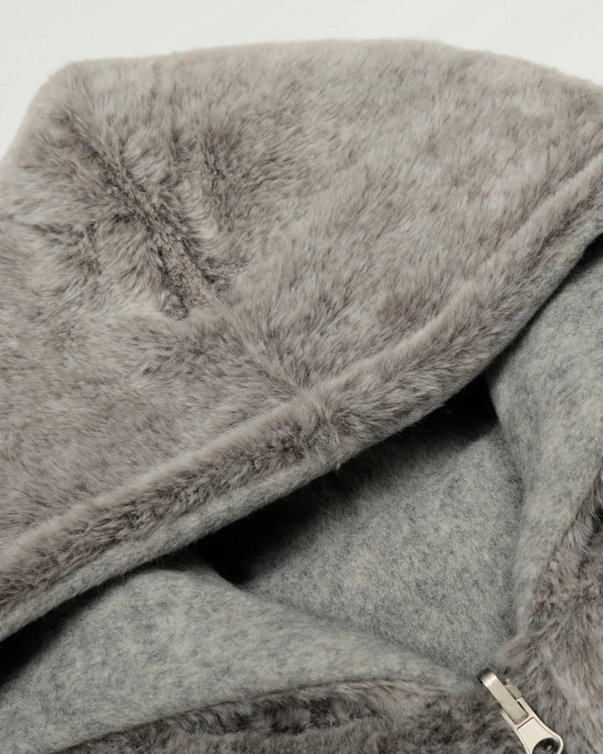 Retro Reversible Faux Fur Jacket | INFLATION Streetwear