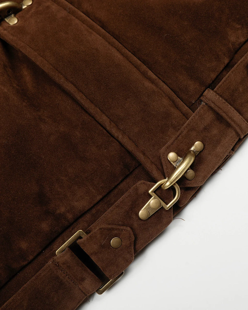 Faux Fur Lined Clasp Bomber Jacket | Inflation Streetwear