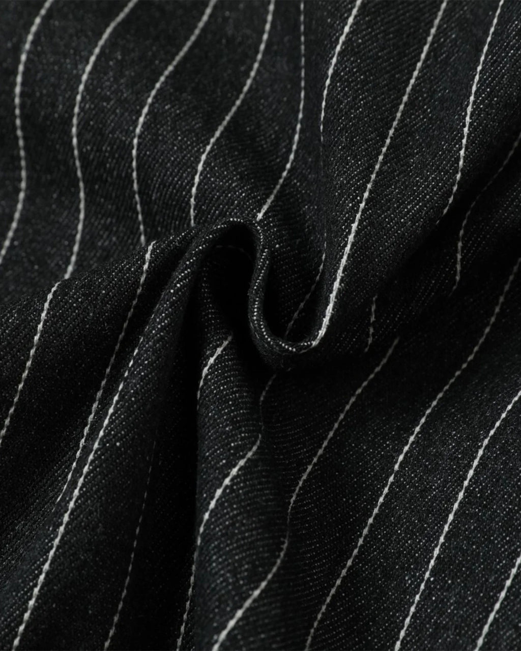 Faux Fur Pinstripe Padded Jacket | Inflation Streetwear