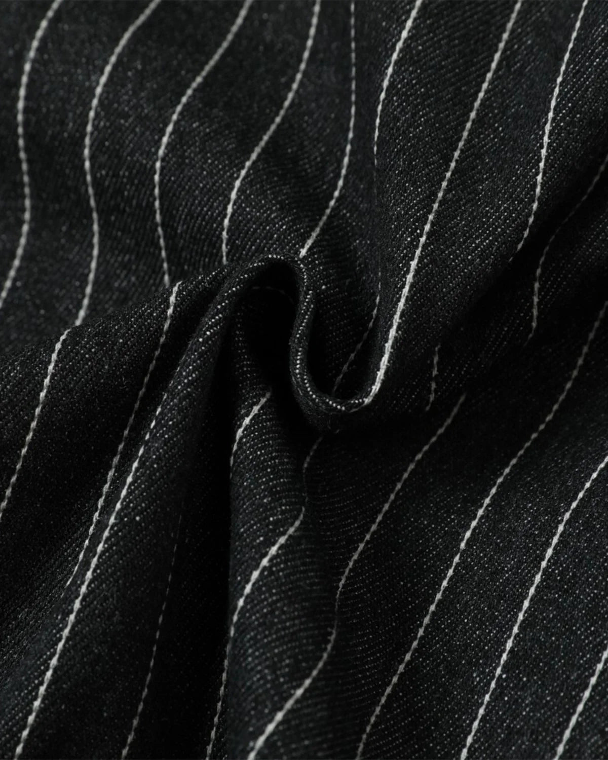 Faux Fur Pinstripe Padded Jacket | Inflation Streetwear