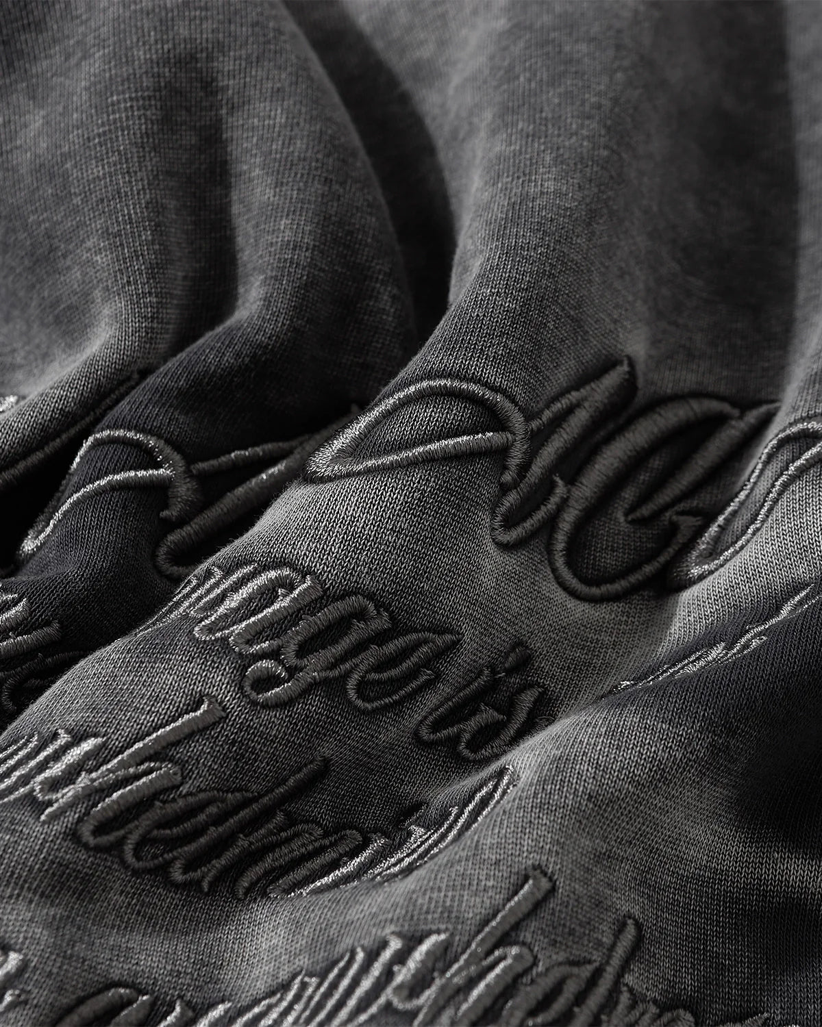 Acid Washed Embroidery Zip Up Hoodies | Inflation Streetwear