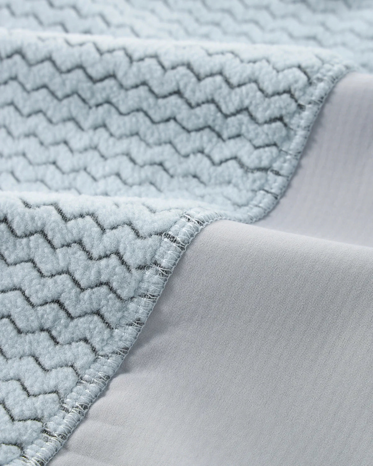 Wavy Fleece Zip-Up Jacket | INFLATION Streetwear