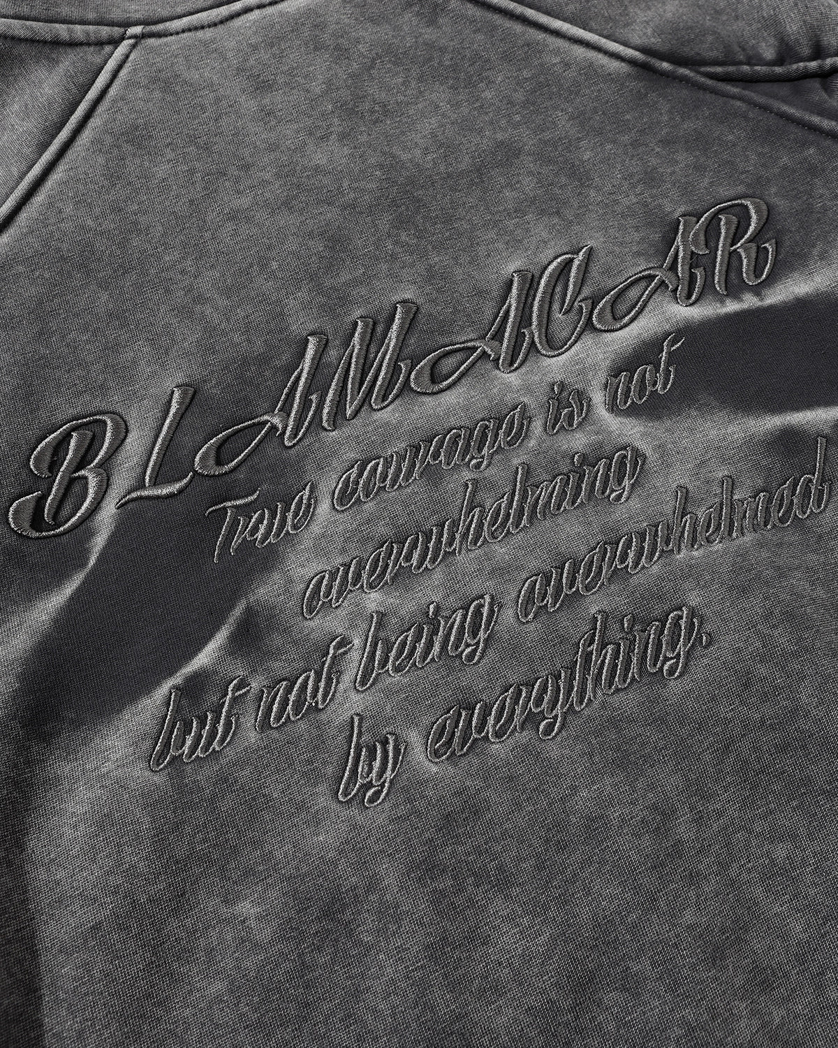 Acid Washed Embroidery Zip Up Hoodies | Inflation Streetwear