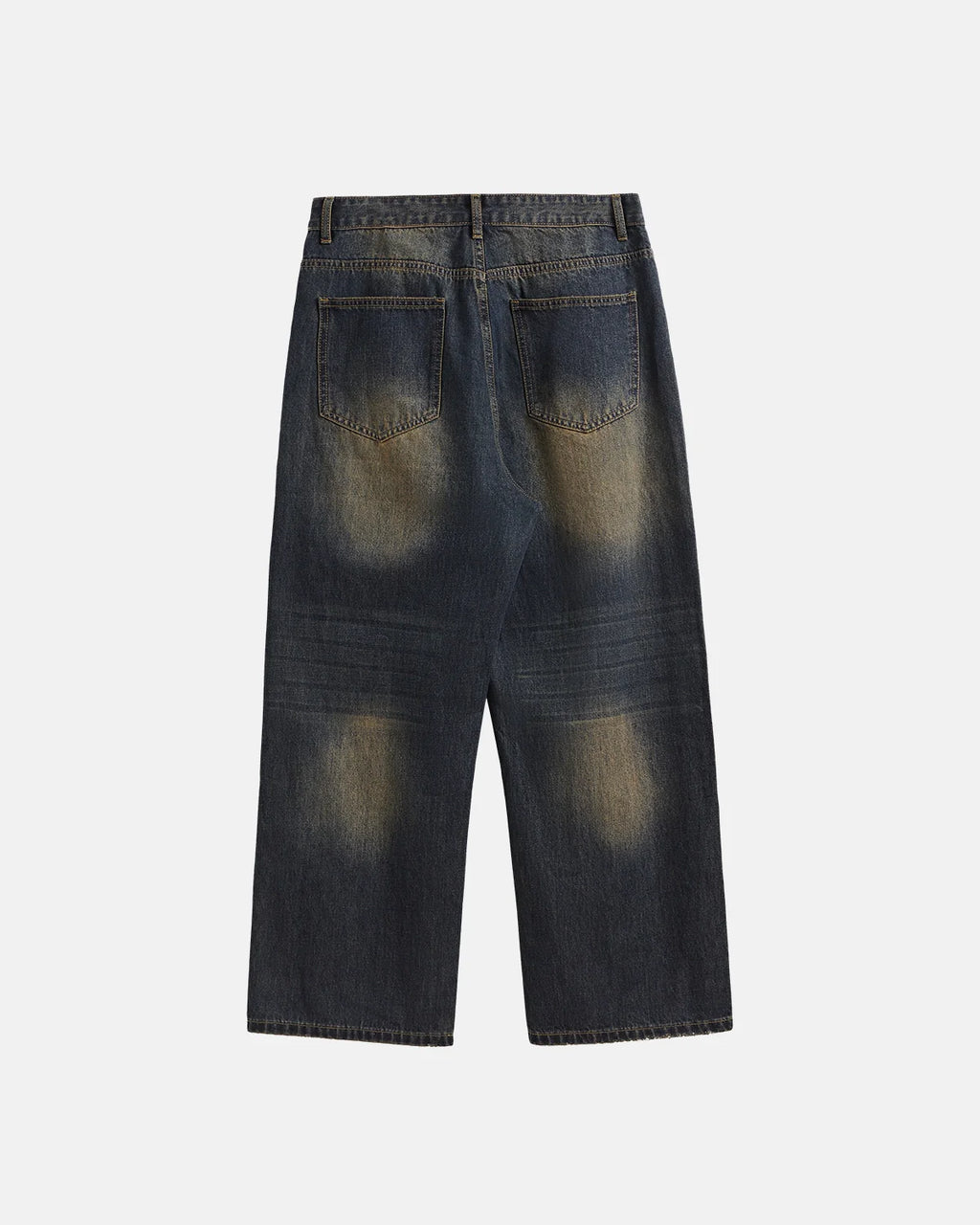 Monkey Wash Wide Leg Jeans | Inflation Streetwear