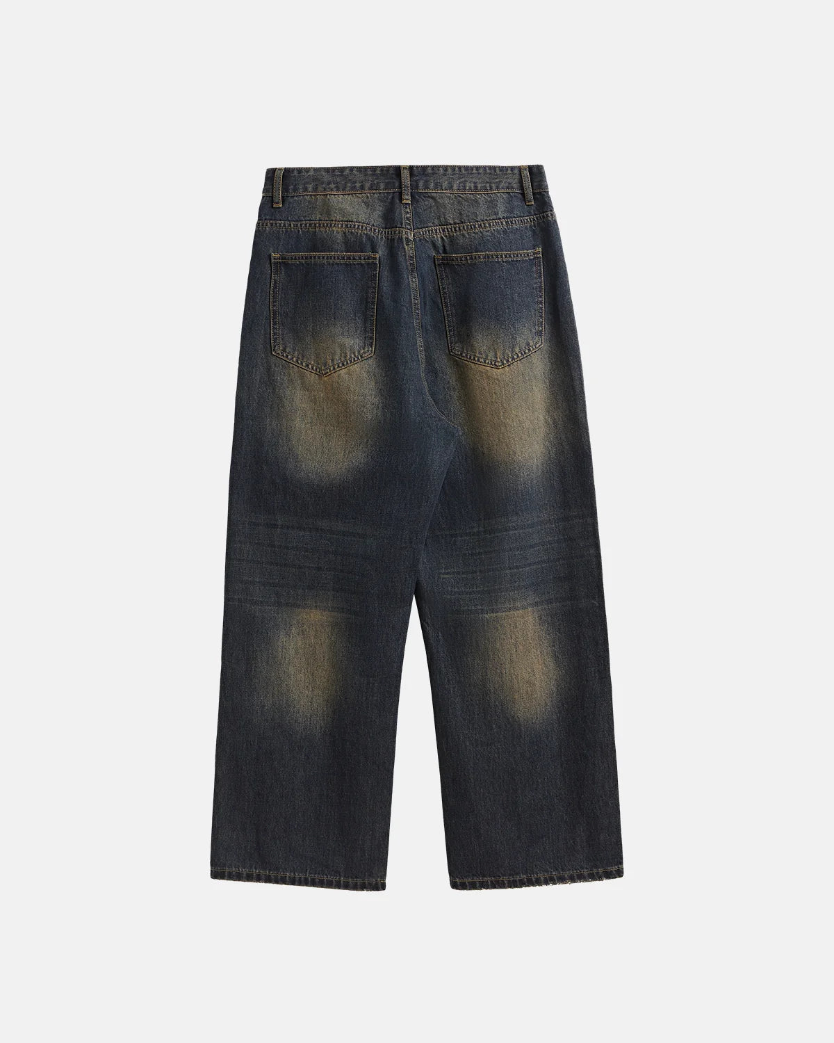 Monkey Wash Wide Leg Jeans | Inflation Streetwear