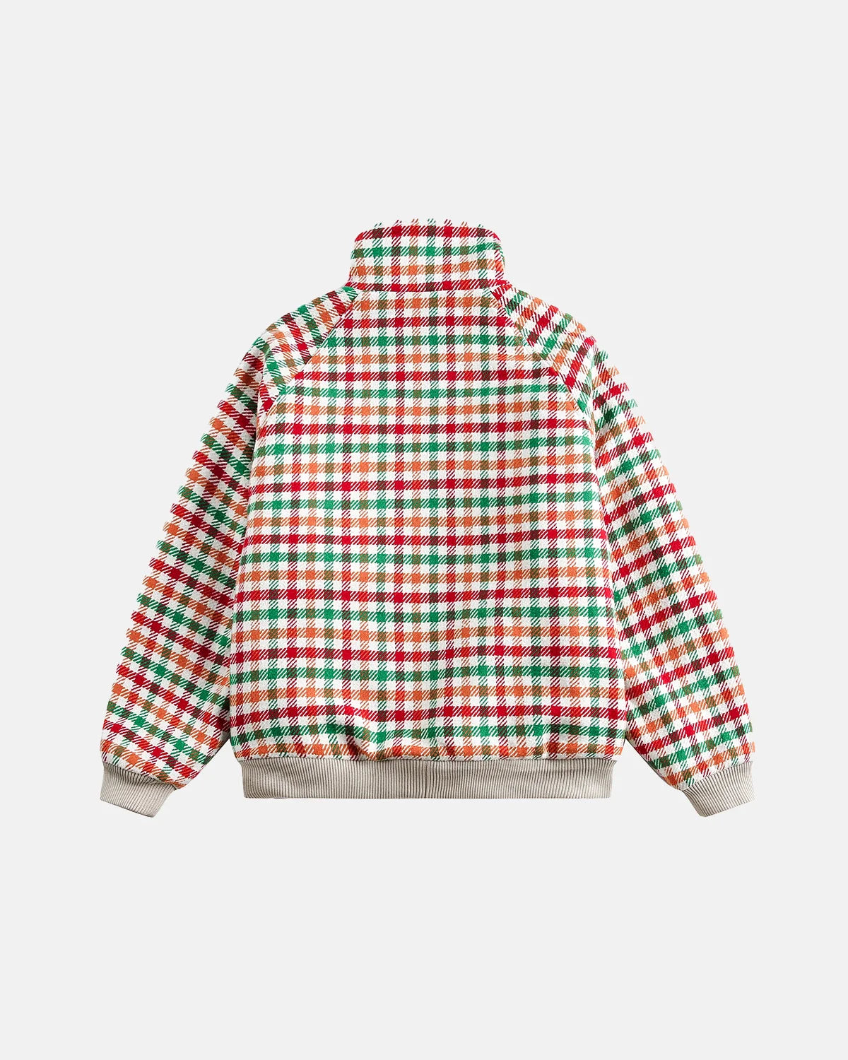 Retro Checkered Sherpa Jacket | Inflation Streetwear