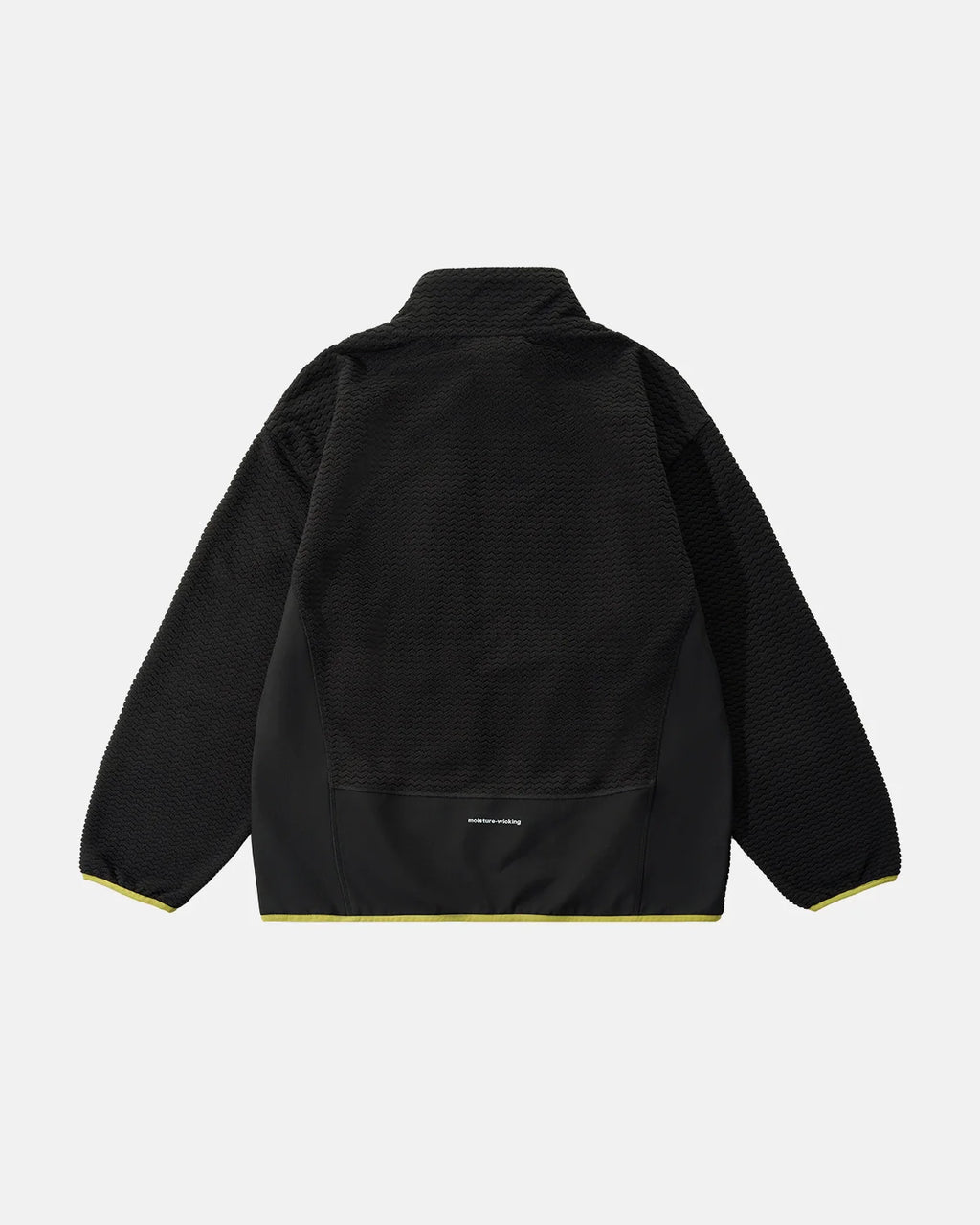 Wavy Fleece Zip-Up Jacket | INFLATION Streetwear