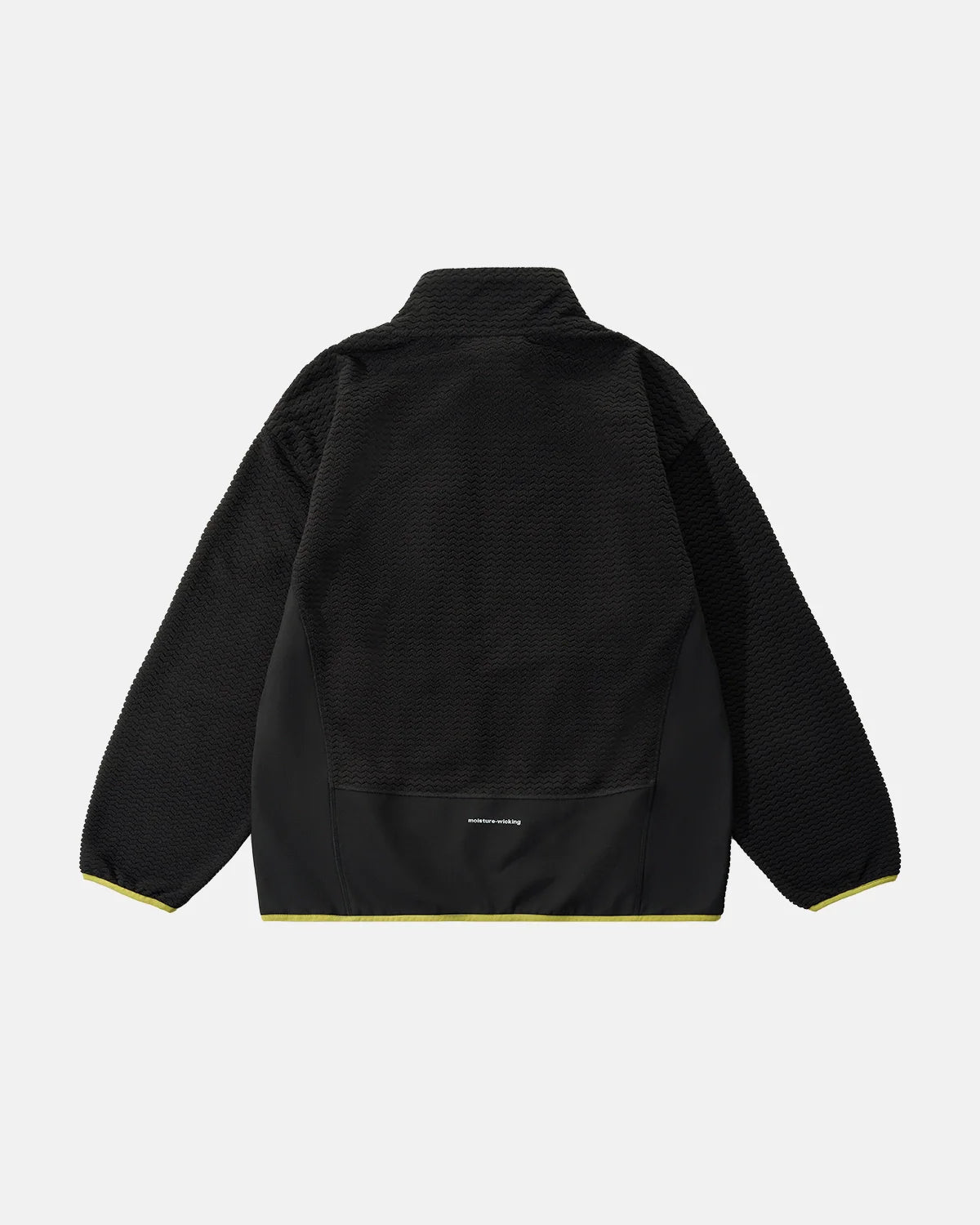 Wavy Fleece Zip-Up Jacket | INFLATION Streetwear