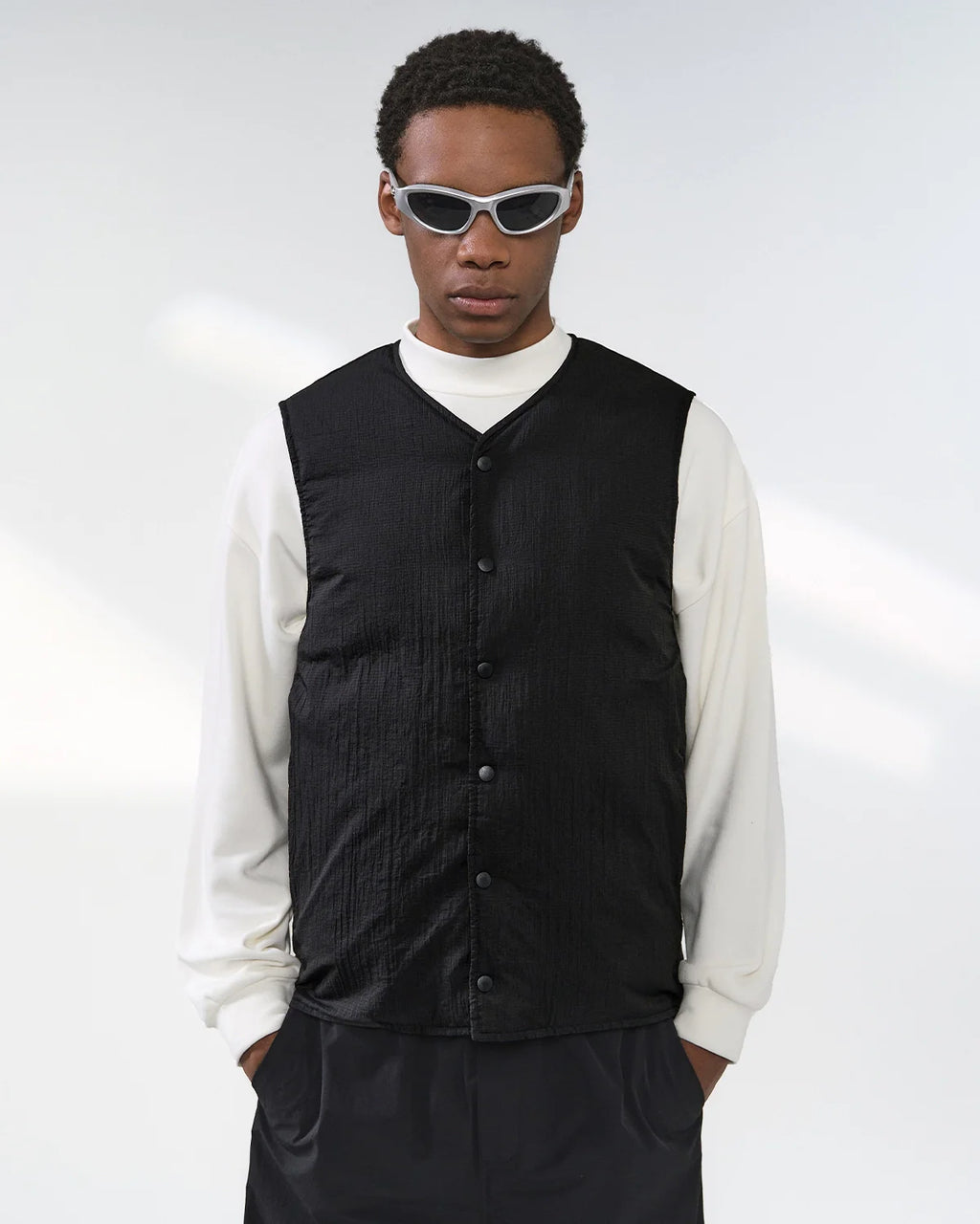 Packable lightweight Goose Down Vest | INFLATION Streetwear