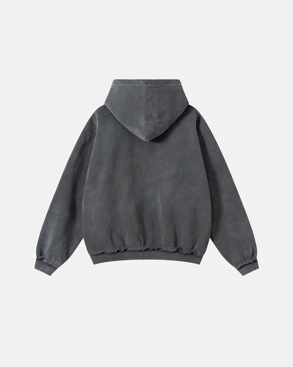 Graphic Ripped Washed Zip Up Hoodies | Inflation Streetwear